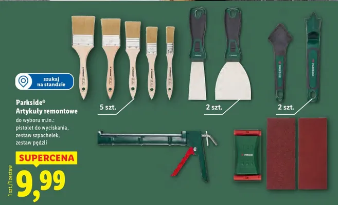Artykuły remontowe: pistolet do wyciskania promocja w Lidl