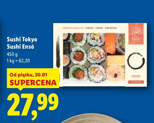 Zestaw sushi Enso promocja w Lidl
