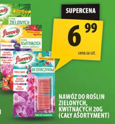 Nawóz do roślin balkonowych 20g cały asortyment Florovit promocja w Arhelan