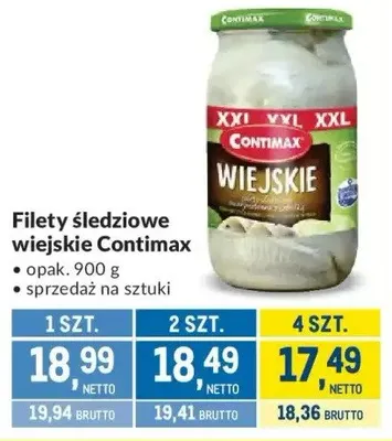 Filety śledziowe promocja w Makro