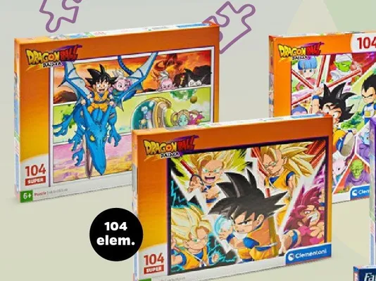 Puzzle Dragon Ball - 104 elem. promocja w Netto