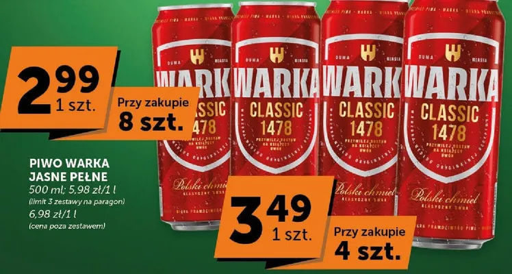 Piwo promocja w ABC