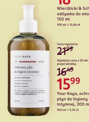 Płyn do higieny intymnej ochronny, 300 ml promocja w Rossmann