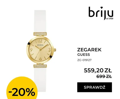 Zegarek GUESS ZG-019127 promocja w Briju