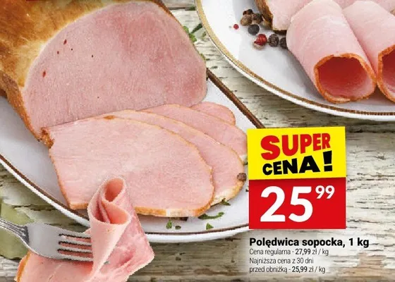 Polędwica sopocka, 1 kg promocja w Twój Market