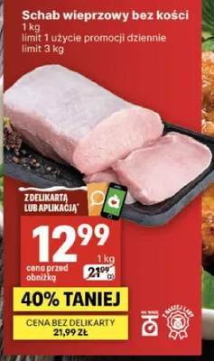 Schab promocja w Delikatesy Centrum