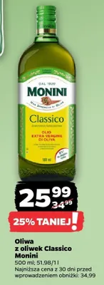 Oliwa z oliwek Classico promocja w Netto
