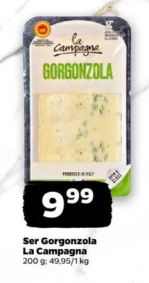 Ser Gorgonzola promocja w Netto