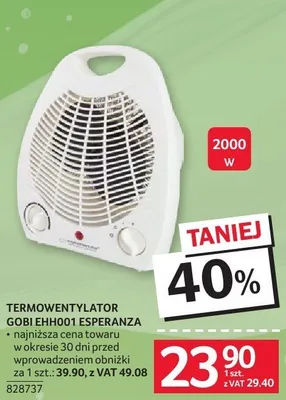 Termowentylator promocja w Selgros