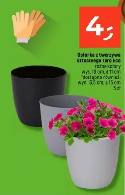 Osłonka z tworzywa sztucznego Turo Eco różne kolory promocja w Dealz