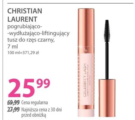 Tusz do rzęs Inglot promise promocja w Hebe