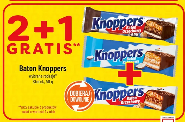 Baton Knoppers promocja w POLOmarket