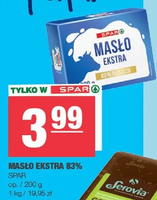 Masło promocja w SPAR