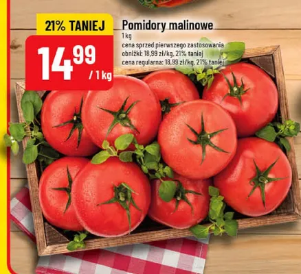 Pomidory malinowe POLOmarket promocja w POLOmarket