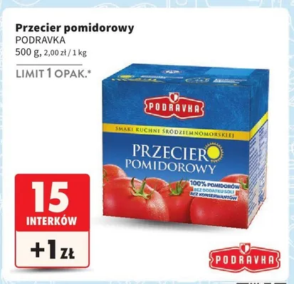 Przecier pomidorowy promocja w Intermarche