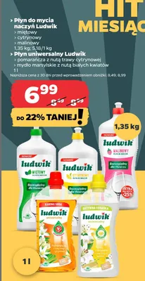 Płyn uniwersalny, różne rodzaje promocja w Netto