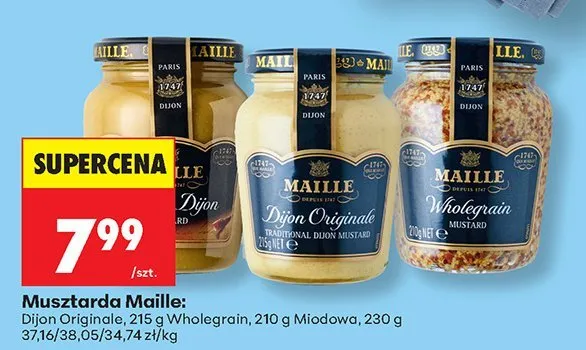 Musztarda: Wholegrain promocja w Biedronka