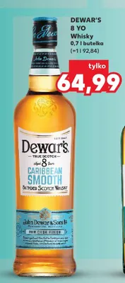 Whisky 8 YO 0,7 l Dewar's promocja w Kaufland
