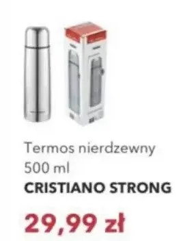 Termos nierdzewny 500 ml CRISTIANO STRONG Nela promocja