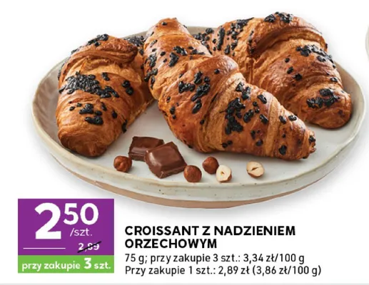 Croissant promocja w Stokrotka