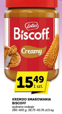 Krem do smarowania Biscoff Creamy Lotus promocja w ABC