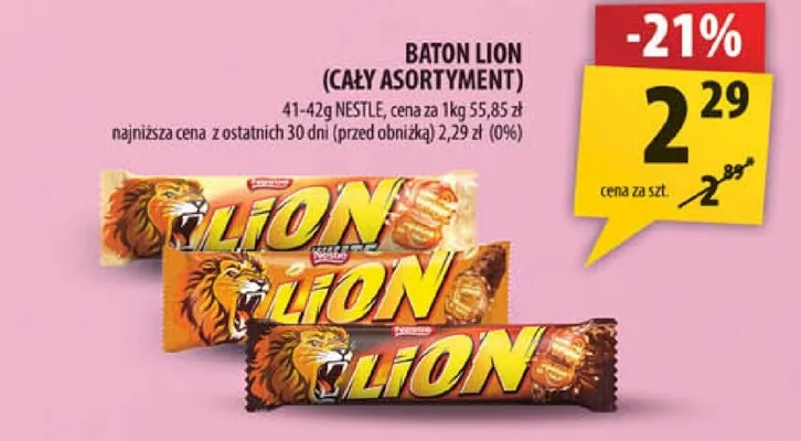 Baton Lion promocja w Arhelan