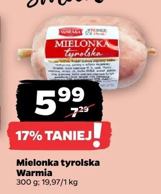 Mielonka tyrolska promocja w Netto
