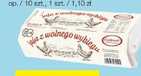 Jaja z wolnego wybiegu rozm. M Czachorowski promocja w SPAR
