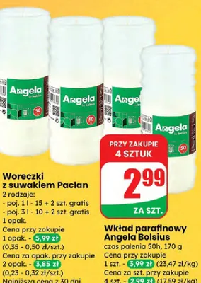 Wkład parafinowy promocja w Dino