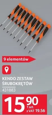 Zestaw śrubokrętów KENDO 431363 promocja w Selgros