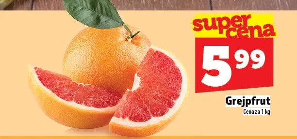 Grejpfrut promocja w TOPAZ