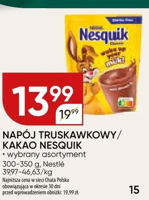 Kakao Nesquik promocja w Chata Polska