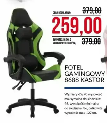 Fotel gamingowy KASTOR 8688 Abra Meble promocja