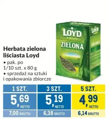Herbata promocja w Makro