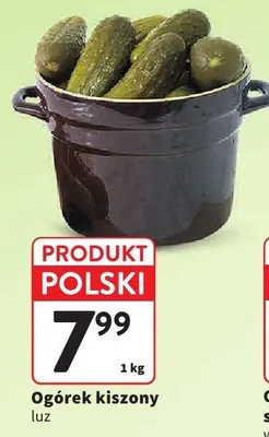Ogórek promocja w Intermarche