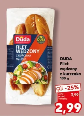 Filet wędzony z kurczaka promocja w Kaufland