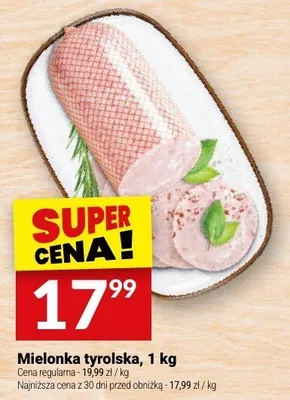 Mielonka tyrolska, 1 kg promocja w Twój Market