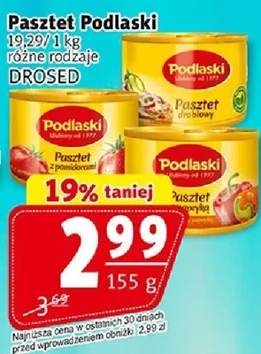 Pasztet podlaski Drosed podlaski promocja w Prim Market