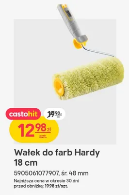 Wałek do farb Hardy 18 cm promocja w Castorama