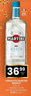 Vermouth Martini Bianco promocja w Twój Market