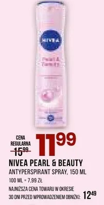 Antyperspirant NIVEA PEARL & BEAUTY promocja w Drogerie Natura