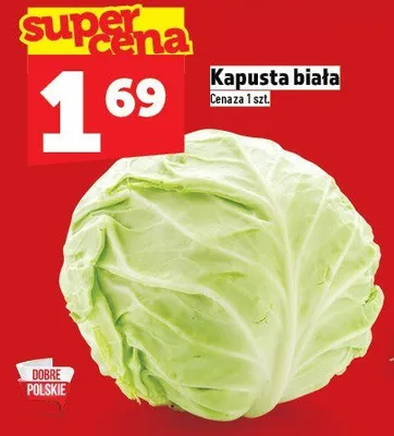 Kapusta biała promocja w TOPAZ