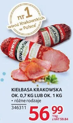 Kiełbasa promocja w Selgros