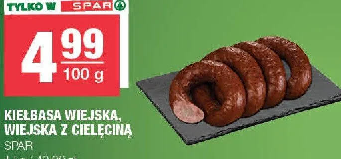 Kiełbasa promocja w SPAR