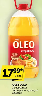 Olej rzepakowy Oleo promocja w Euro Sklep