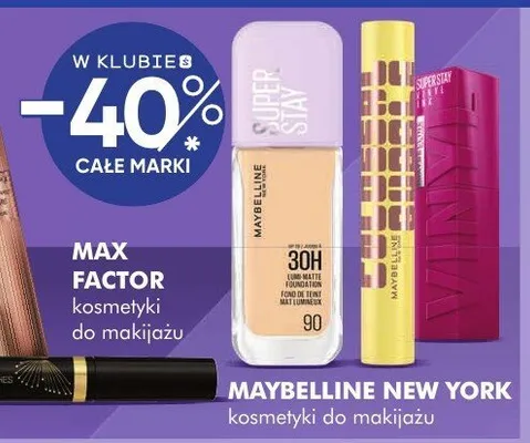 Kosmetyki MAX FACTOR do makijażu promocja w Super-Pharm