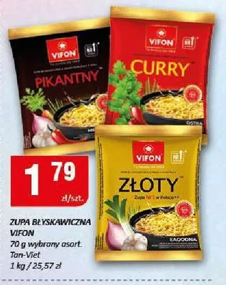 Zupa błyskawiczna Vifon promocja w Chorten