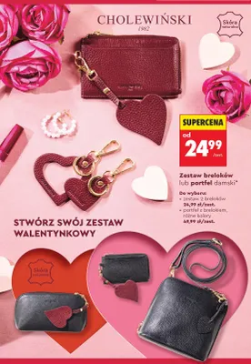 Zestaw breloków CHOLEWIŃSKI różne kolory promocja w Biedronka