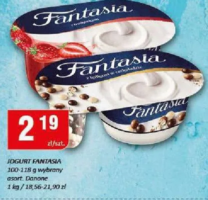 Jogurt Fantasia promocja