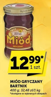 Miód gryczany Bartnik promocja w Euro Sklep